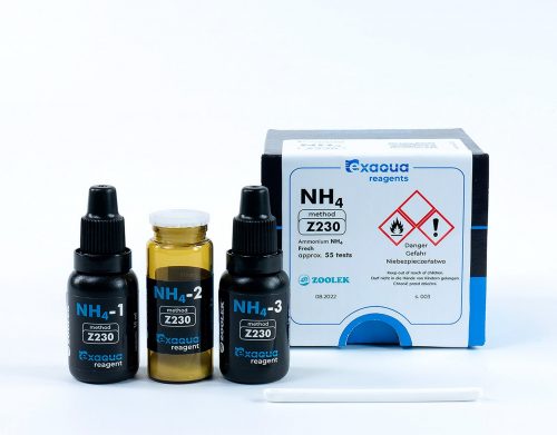 Zestaw odczynników Amoniak NH4 woda słodka