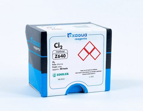 Exaqua zestaw odczynników Cl2 chlor wolny