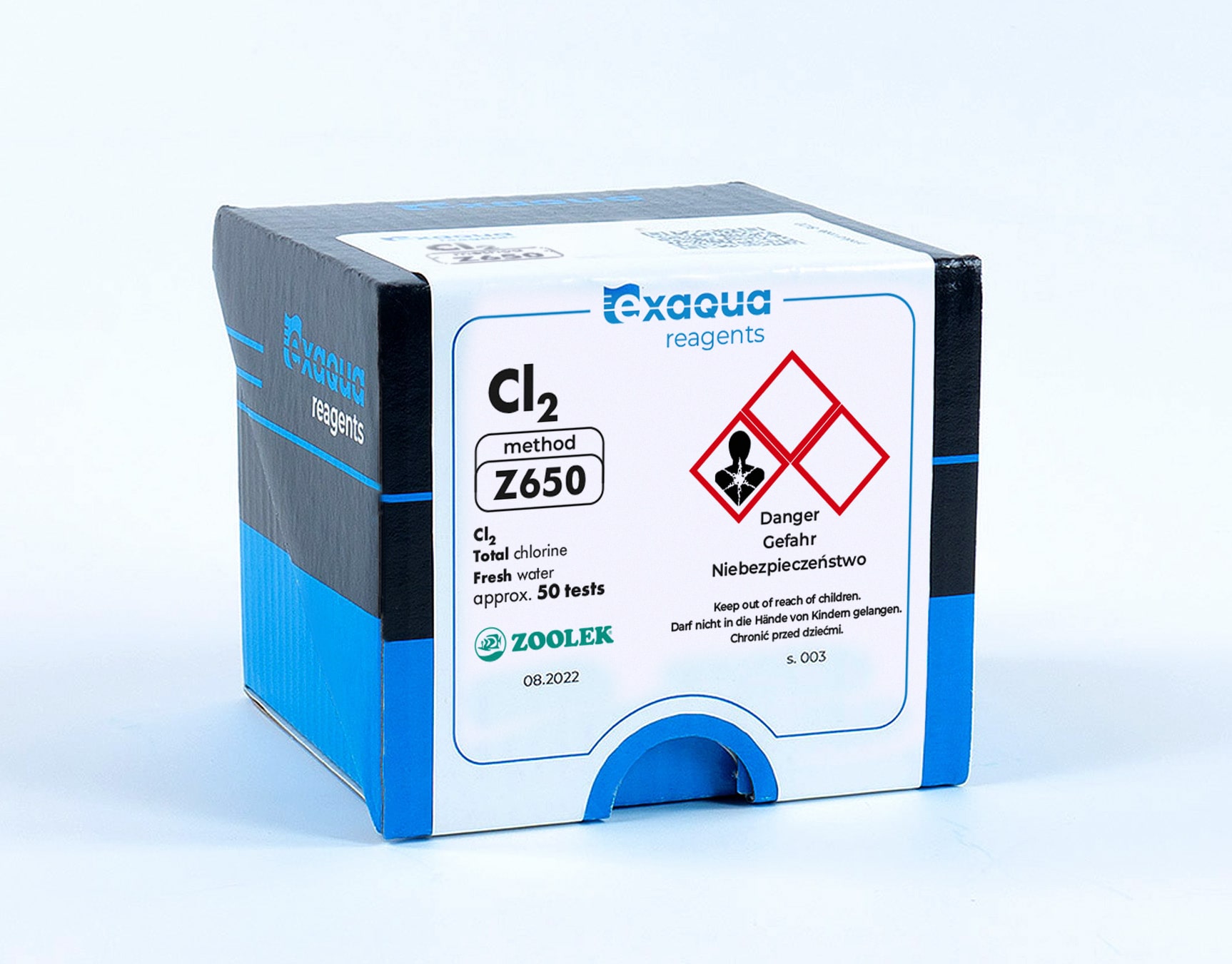 Exaqua zestaw odczynników Cl2 chlor całkowity